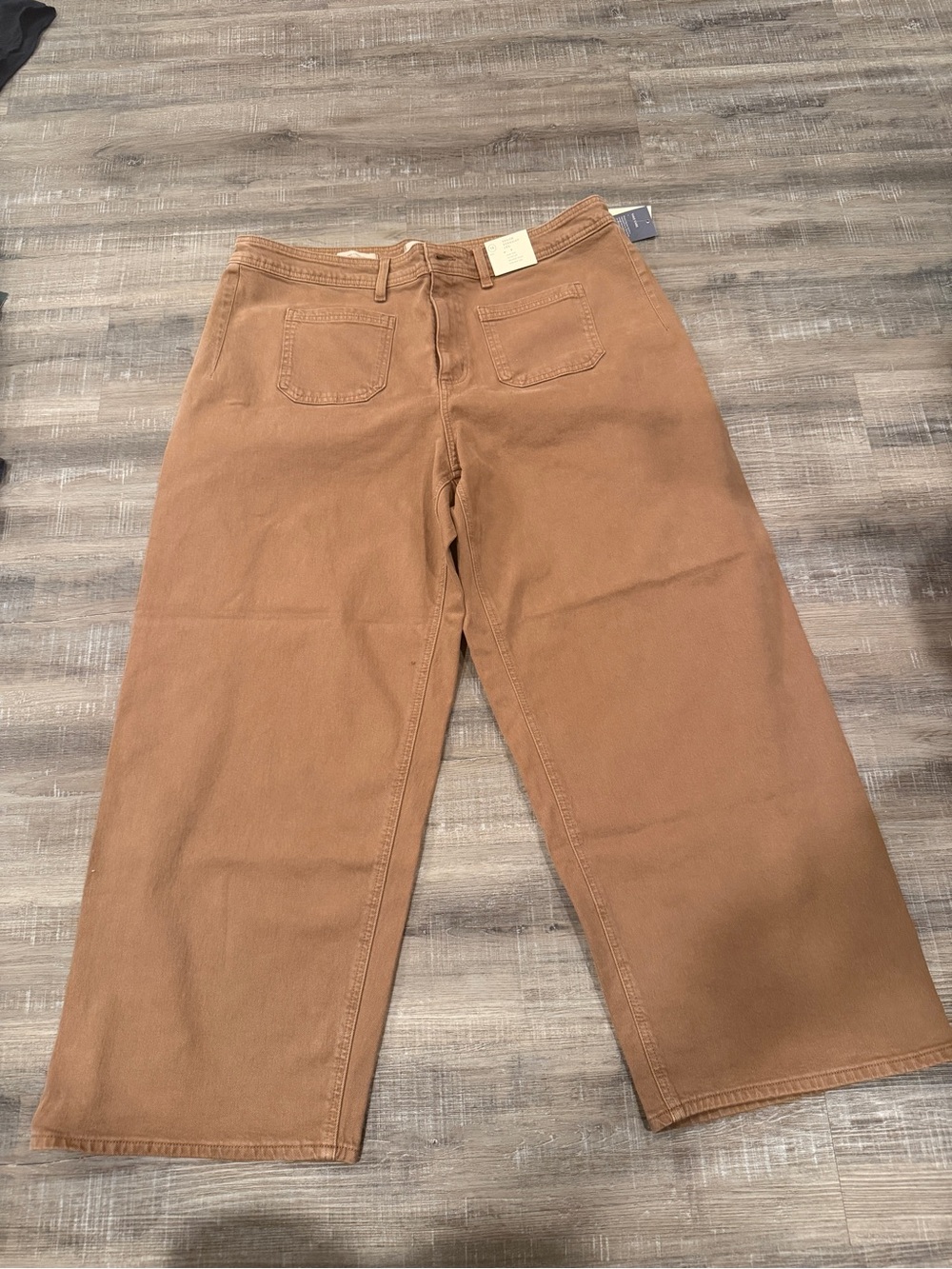 Universal Thread Straight-Leg Jeans in Caramel